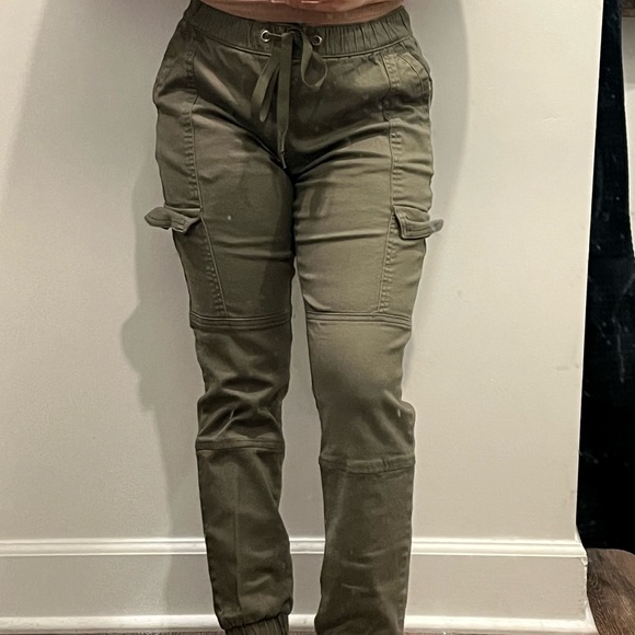 Green Cargo Pants - Picture 4 of 4